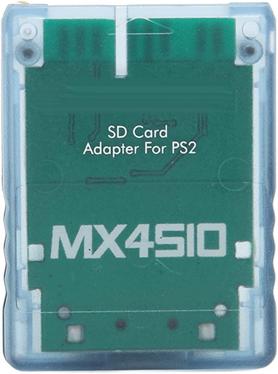 MX4SIO SIO2SD SD Card Adapter for PS2, Memory Card Expansion for SIO Replacement