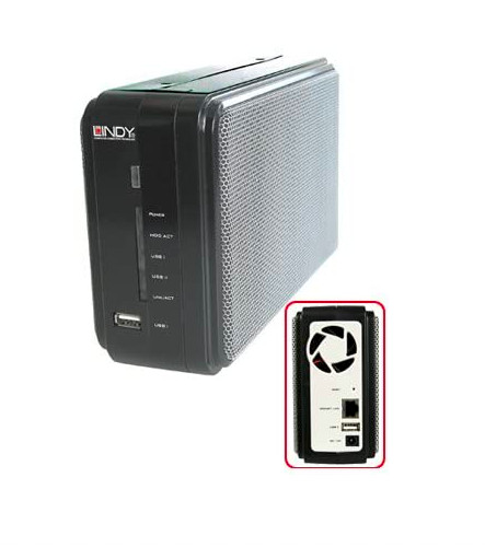 Lindy NAS Personal Server Premium Storage Access (32455)