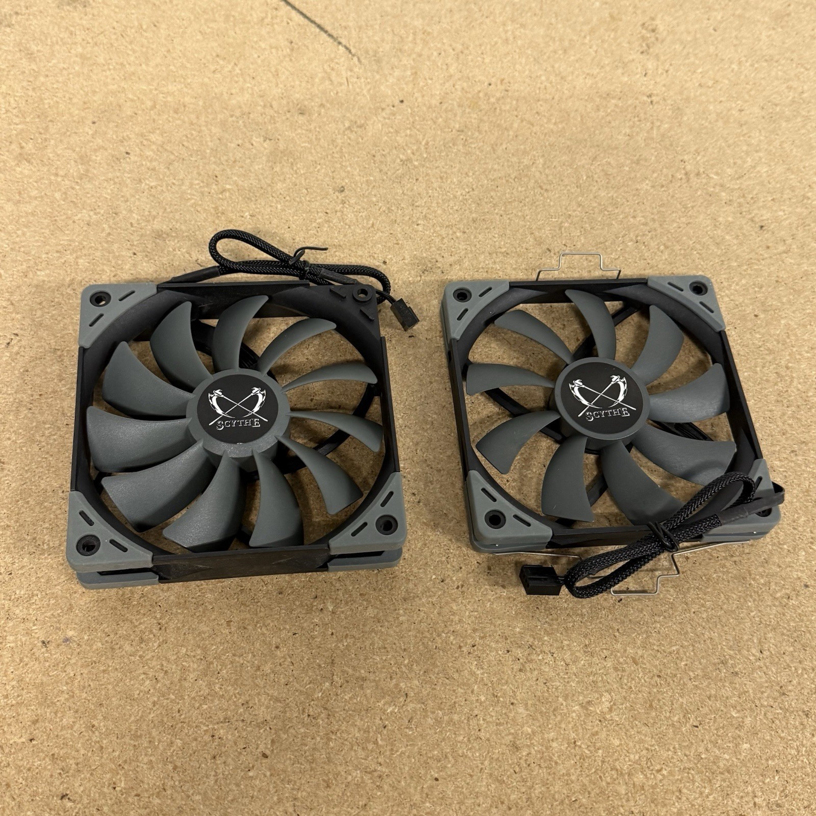PC FANS 2 Scythe Kaze Flex 120 PWM Case Fan SU1215FD12M-CHP SU1225FD12M-CHP
