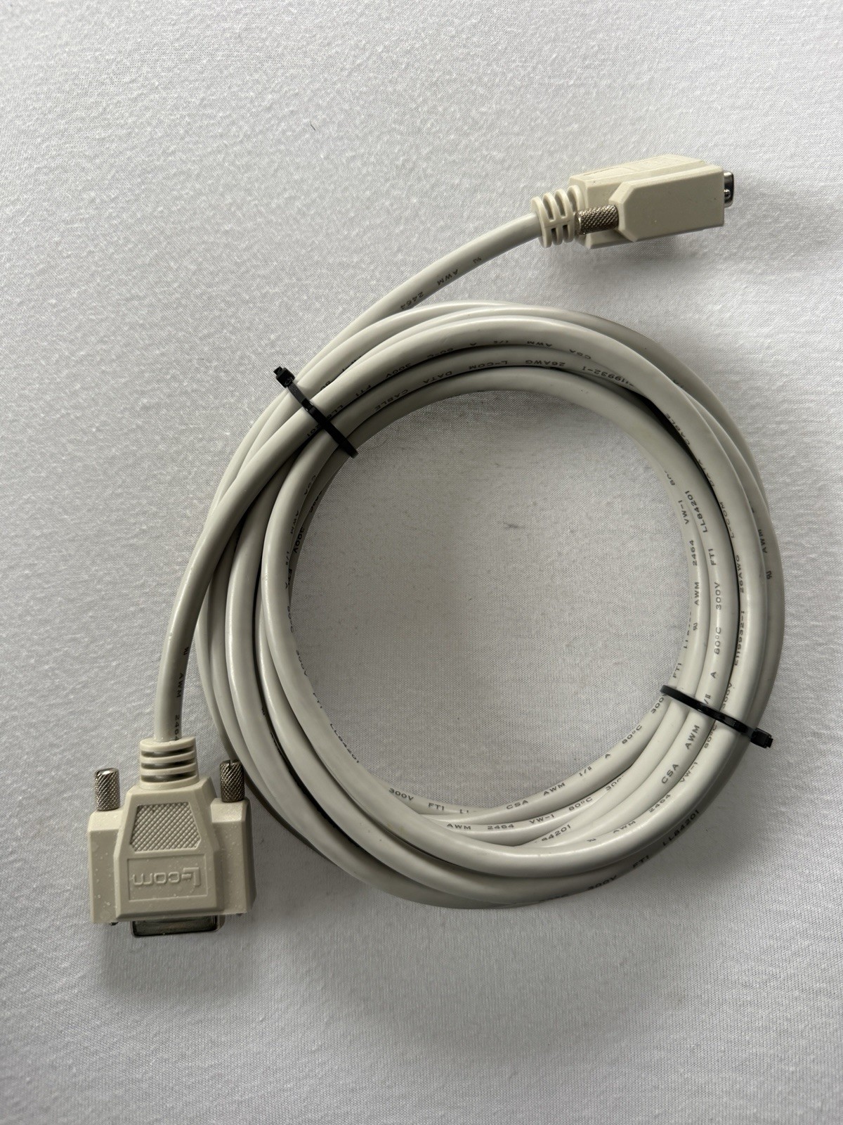 L-Com CGSVGAMF-15 Standard SVGA VGA Video Monitor Cable HD15 Male/Female 15FT