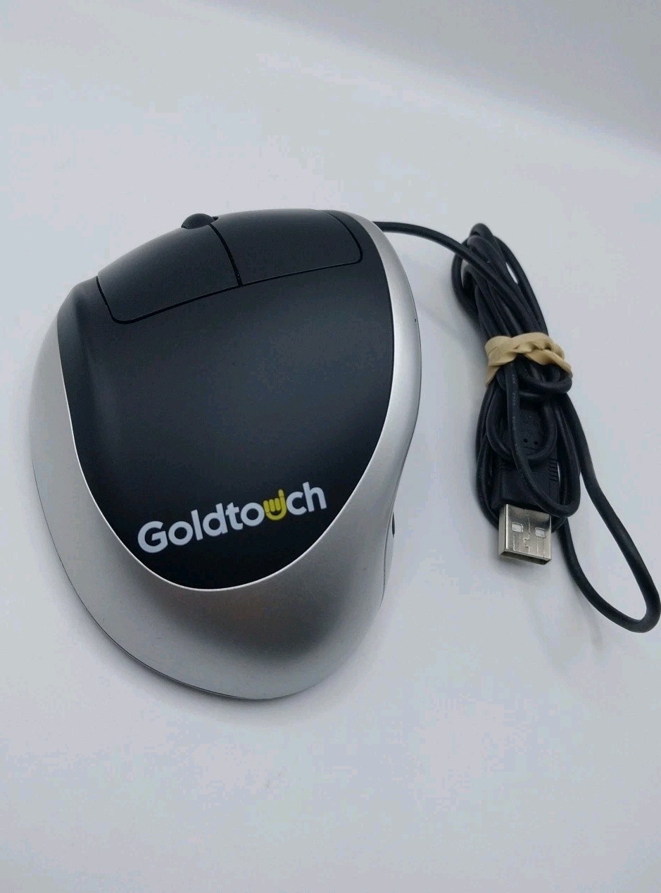 Goldtouch KOV-GTM-L Mouse LEFT Handed USB Wired Works  