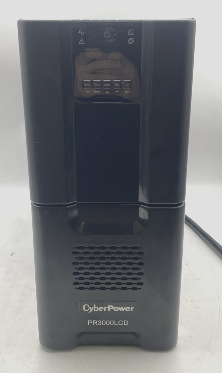 CyberPower PR3000LCD UPS 8 Outlets LCD Display Freestanding/Dsktop- No Batteries