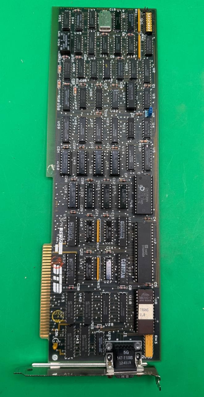 STB Vintage 8-Bit ISA Video Graphics Adapter Card DB9 Full-Length PCB TC