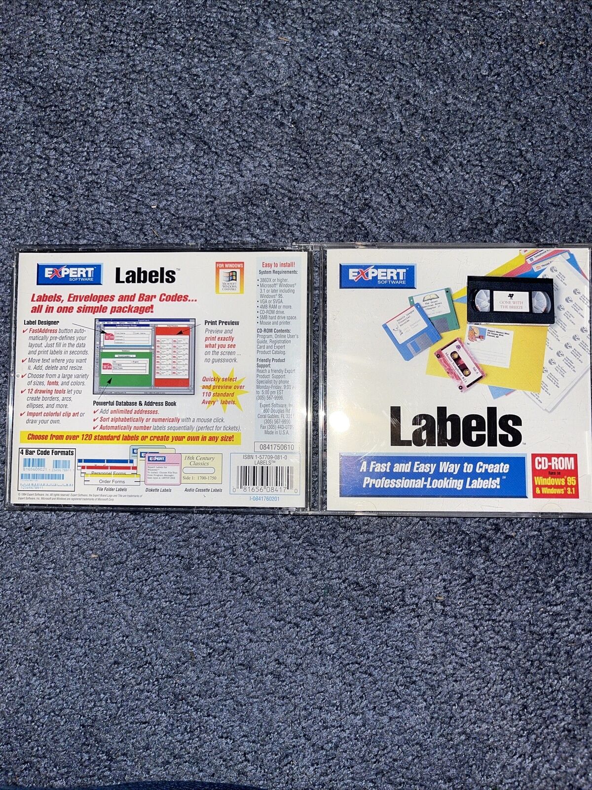 EXPERT LABELS CD-ROM FLH 2