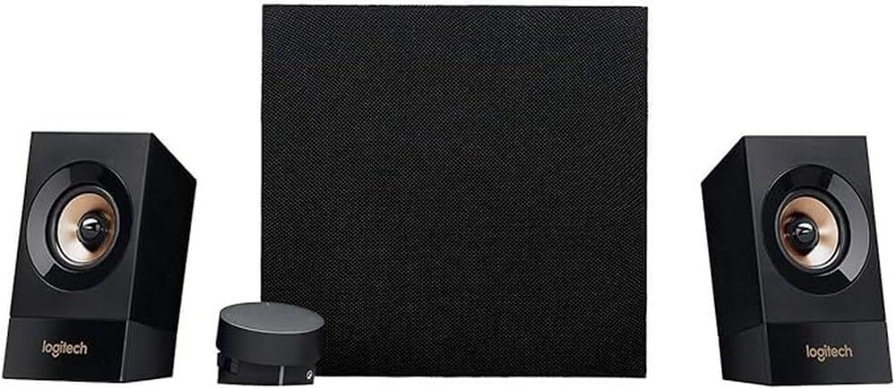 New In Box Logitech Z533 2.1 Computer Speaker System Black 120w (980-001053) 200