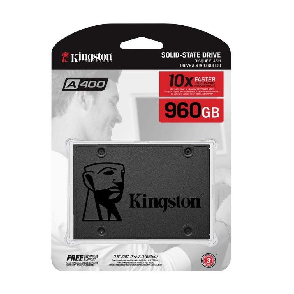 Kingston A400 960GB SSD 2.5" SATA III Internal Solid State Drive SA400S37/960G 