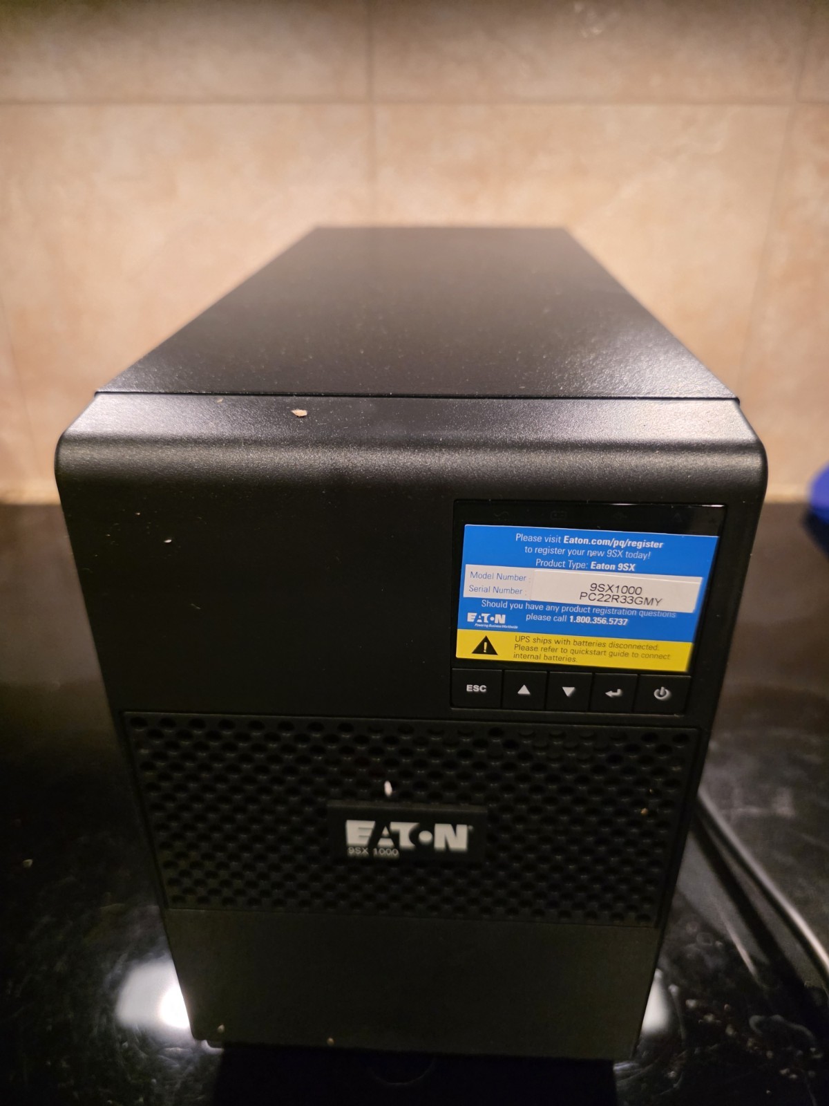 Eaton 9SX 1000VA 900W 120V Online Double-Conversion UPS Tower 9SX1000