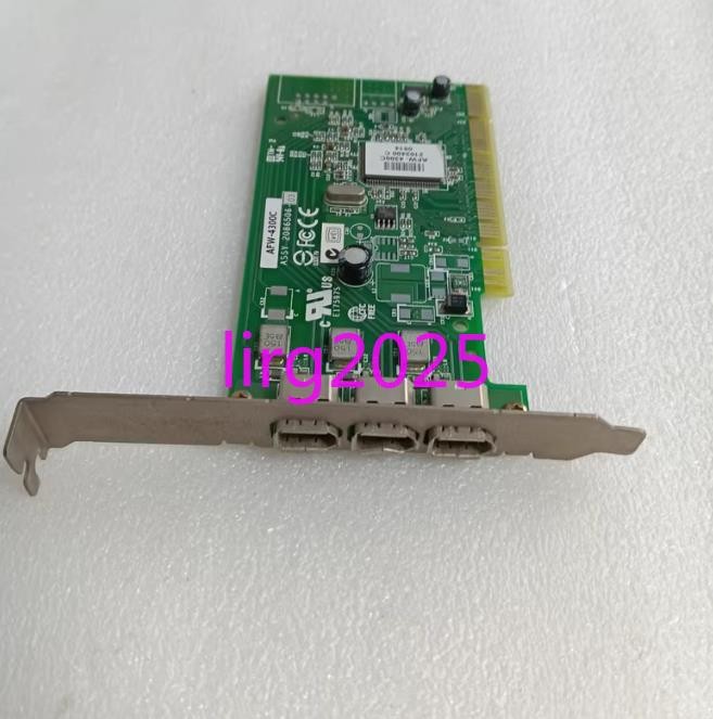 1pc used Adaptec PCI card AFW-4300C