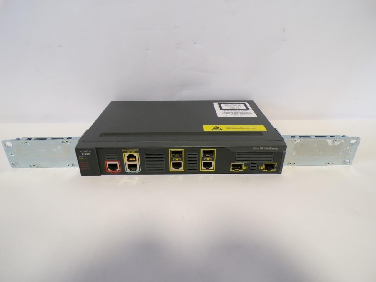 Cisco ME 3400E Series ME-3400EG-2CS-A V05 2-Port Gigabit Ethernet Switch (J432)