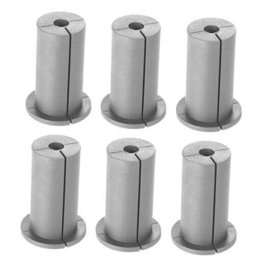 6pcs Cable Routing Kit for Starlink, Silicone Cable Pass Through Bushings Gray
