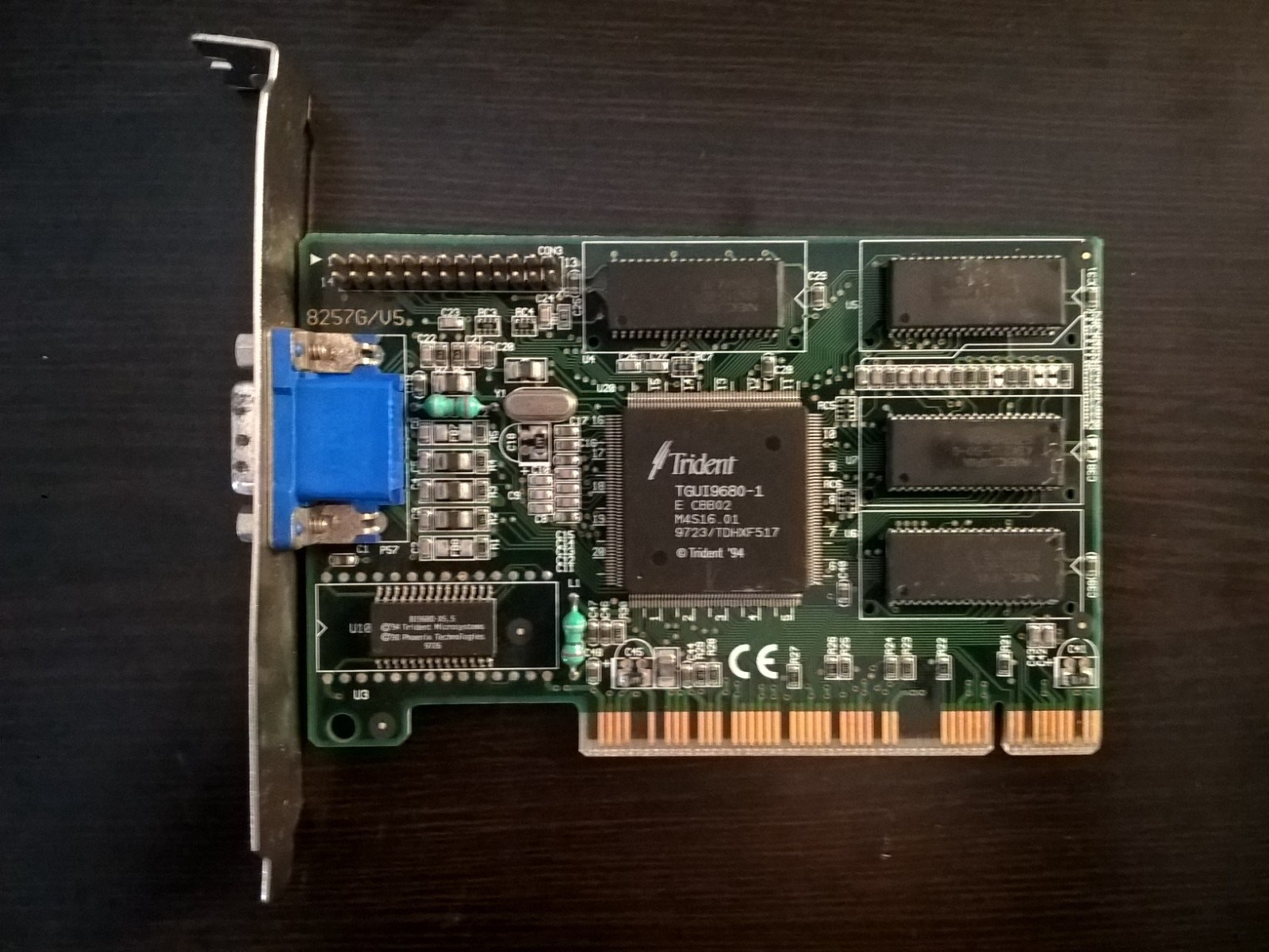 Trident 9680 2MB PCI, TESTED GOOD, Video Card Windows Accelerator