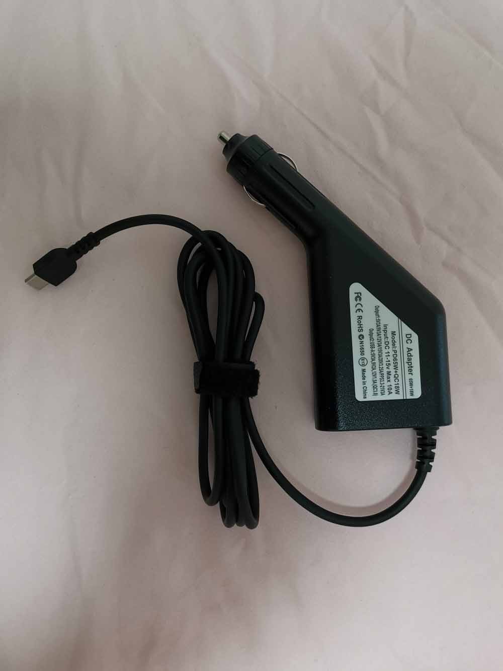 USB-C TYPE-C 65W car charger FIT MSI Prestige 13 AI+ A3MG Laptop new