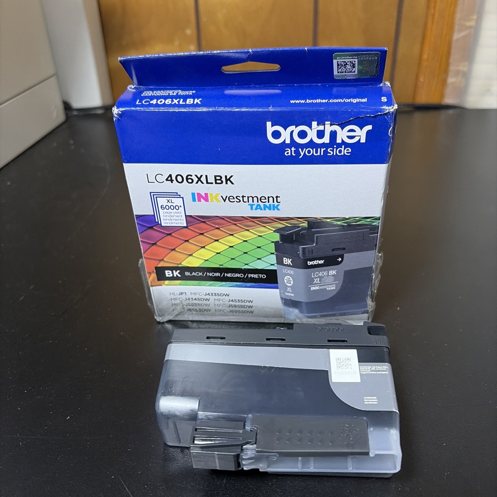 Brother LC406XLBK Black INKvestment Tank Ink Cartridge