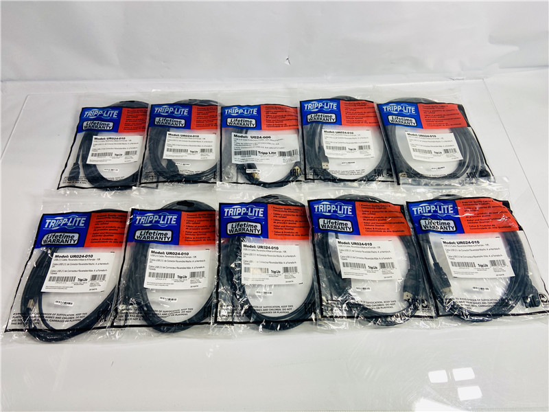 Tripp Lite UR024-010 USB 2.0 Extension Cable 10FT Lot of 10