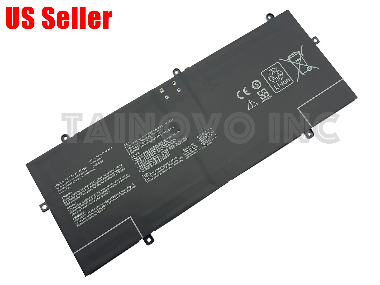 New C22N2211 Battery for Asus Zenbook 14 Q415MA-U5512 UX3405CA-U7512 UX3405ZA