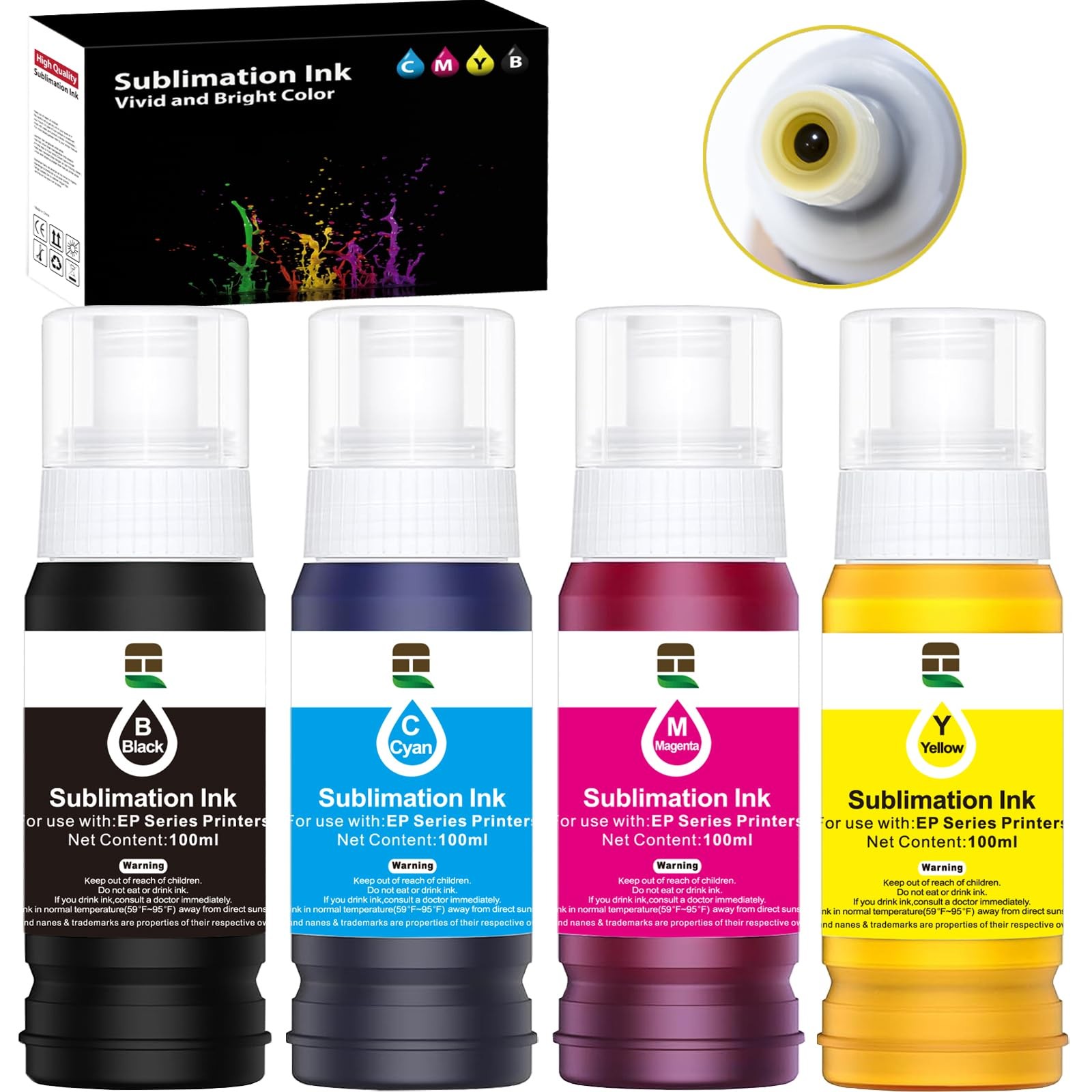 Lexmate 400ML Autofill Sublimation Ink Compatible ET-2800 ET-2850 ET-4850