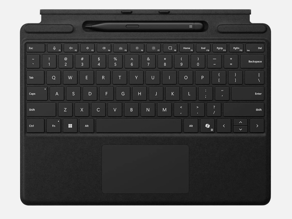 Microsoft Surface Pro Keyboard Cover with Slim Pen  2 for  Copilot+ (11th Ed.)