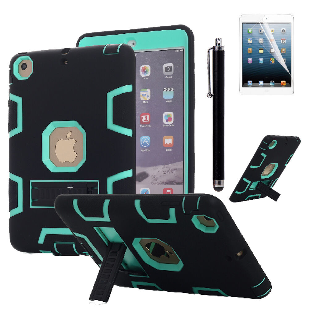 For Apple iPad mini 5th/4/3/2/1st Case Hybrid Shockproof Heavy Duty Stand Cover