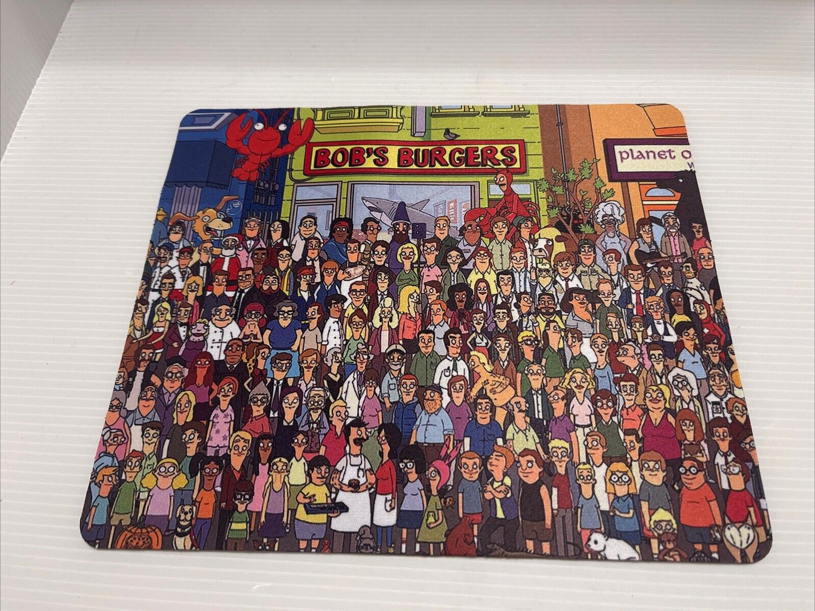 Mouse Pad Bobs Burgers Animation Non-slip Rubber Base 9.5\