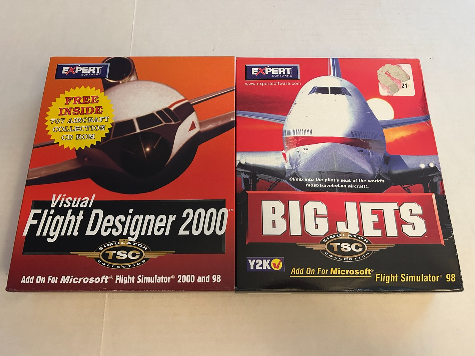 Microsoft Flight Simulator 98 Expansions - Visual Flight Designer 2000/Big Jets