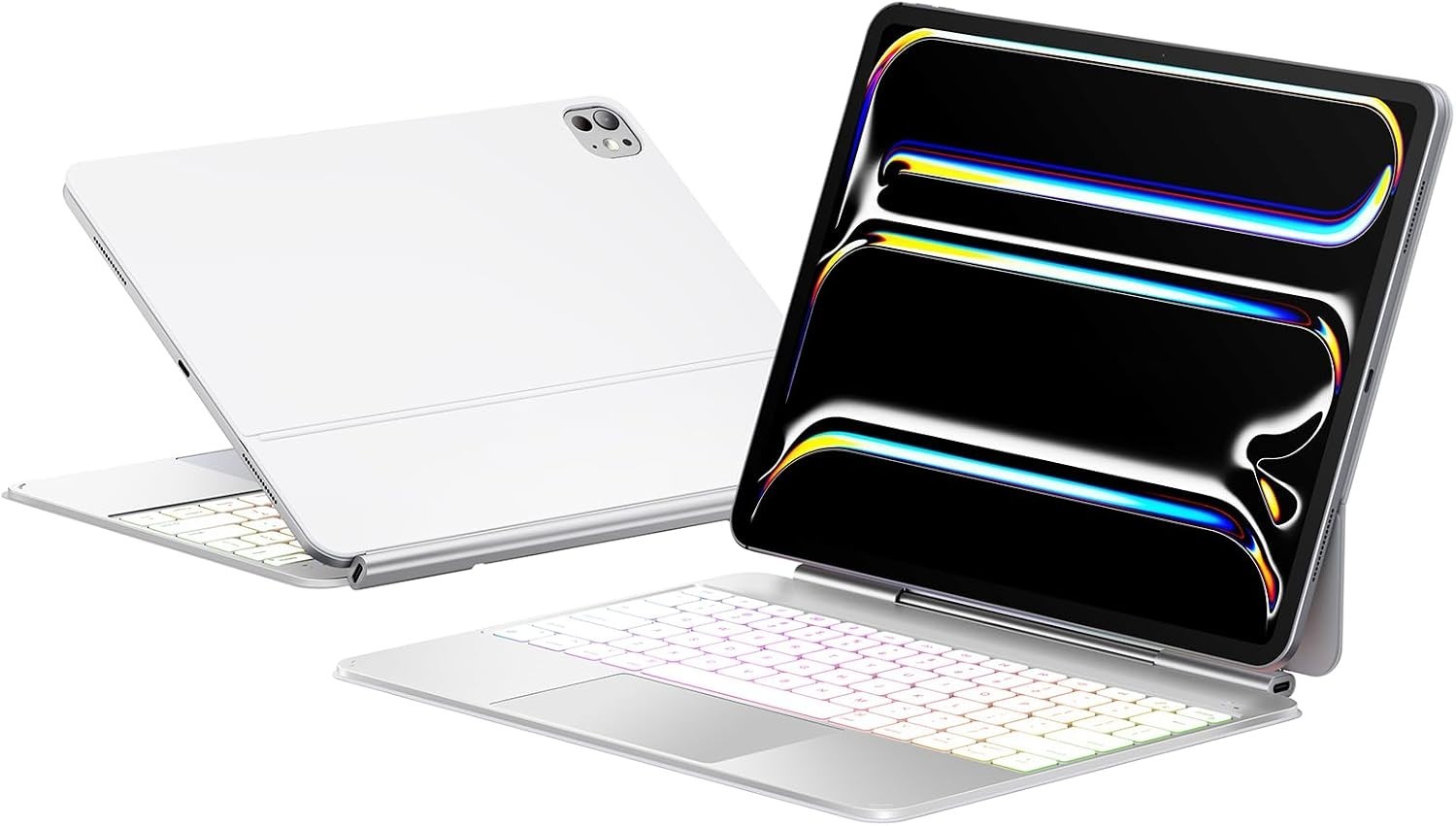 typecase Edge Pro Keyboard Case iPad Pro 13 M5 M4 RGB Backlit Aluminum Trackpad