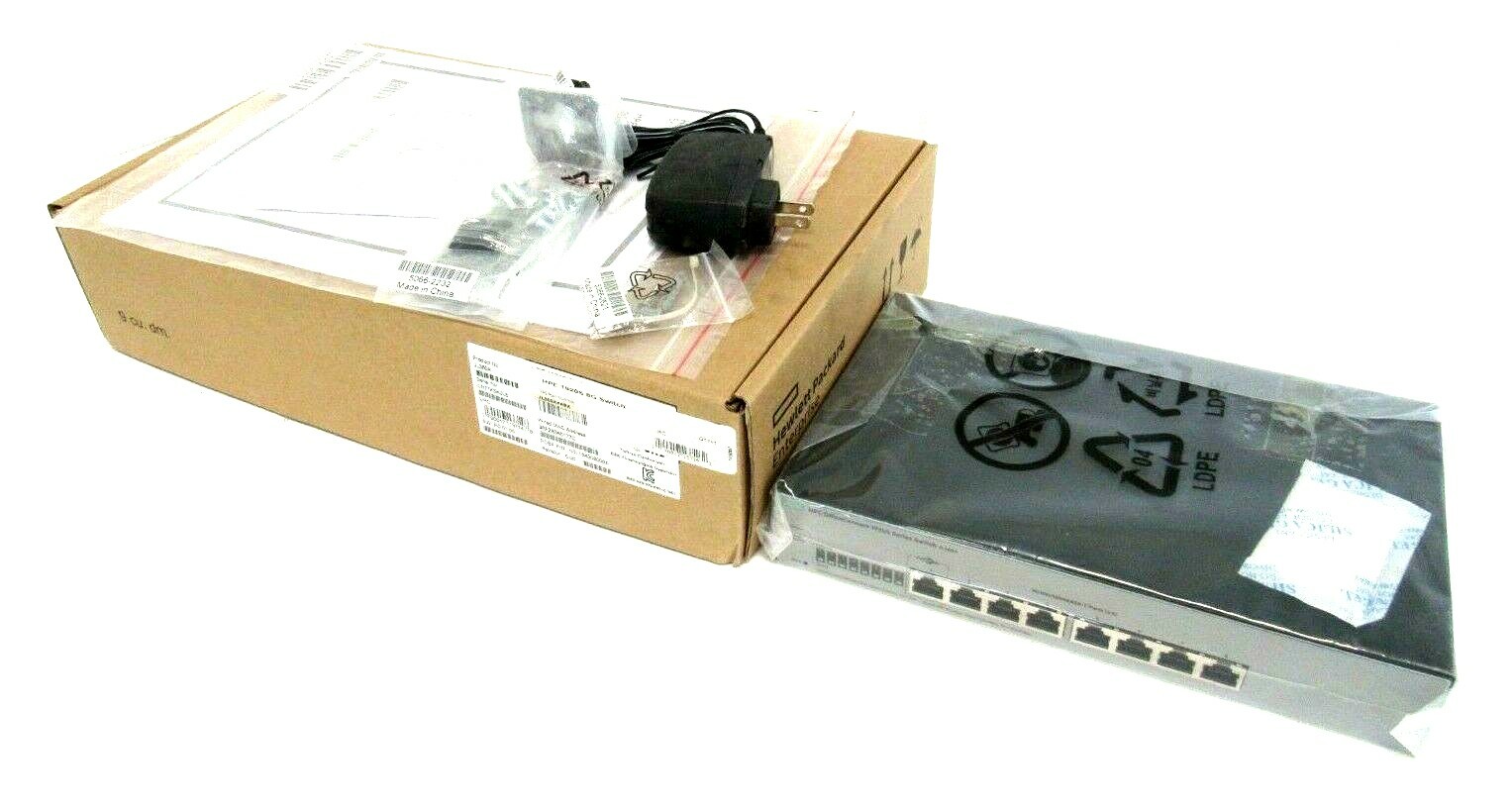 NEW HEWLETT PACKARD JL380A HPE OFFICE CONNECT 1920S 8G SWITCH JL380-60001