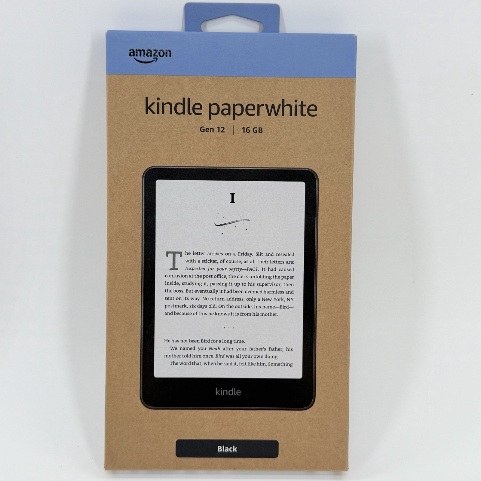 Amazon Kindle Paperwhite 12th Gen 16GB Black 7" Wi-Fi NEW Sealed 2024