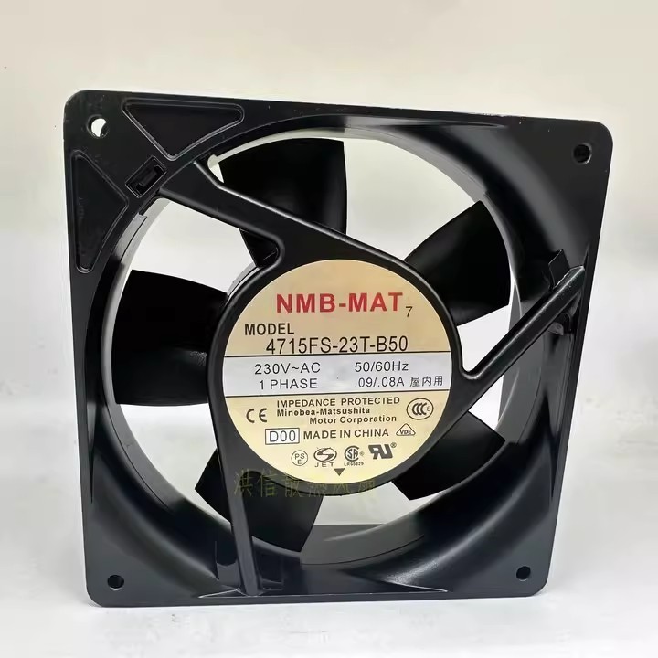 1PCS NMB-MAT 4715FS-23T-B50 -D00 AC230V 12038 120*38MM AC Fan