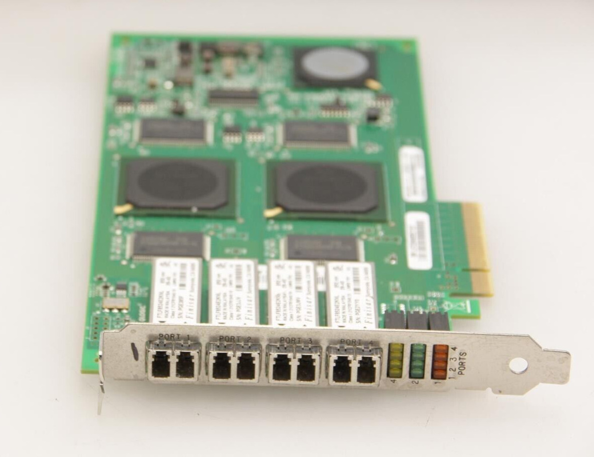 Qlogic QLE2464-NAP 4-Port SANBlade PX2610402-05 Quad Port Fibre PCI-E 4Gbps