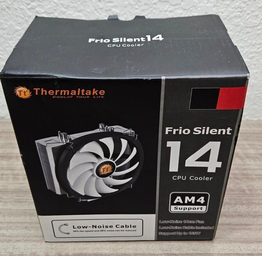 Thermaltake CL-P002-AL14BL-B Frio Silent 14 Non-Interference Cooling 140mm T26