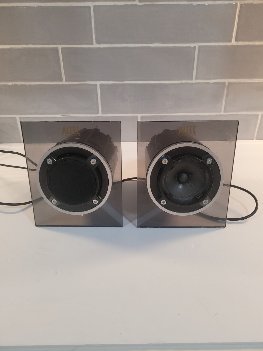 Altec Lansing Expressionest FX2020 Computer PC Speakers Black/Clear