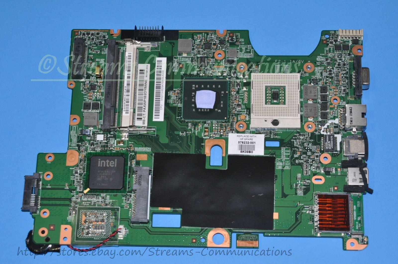 HP G60 G60-635DX INTEL Laptop MOTHERBOARD w/ HDMI Port