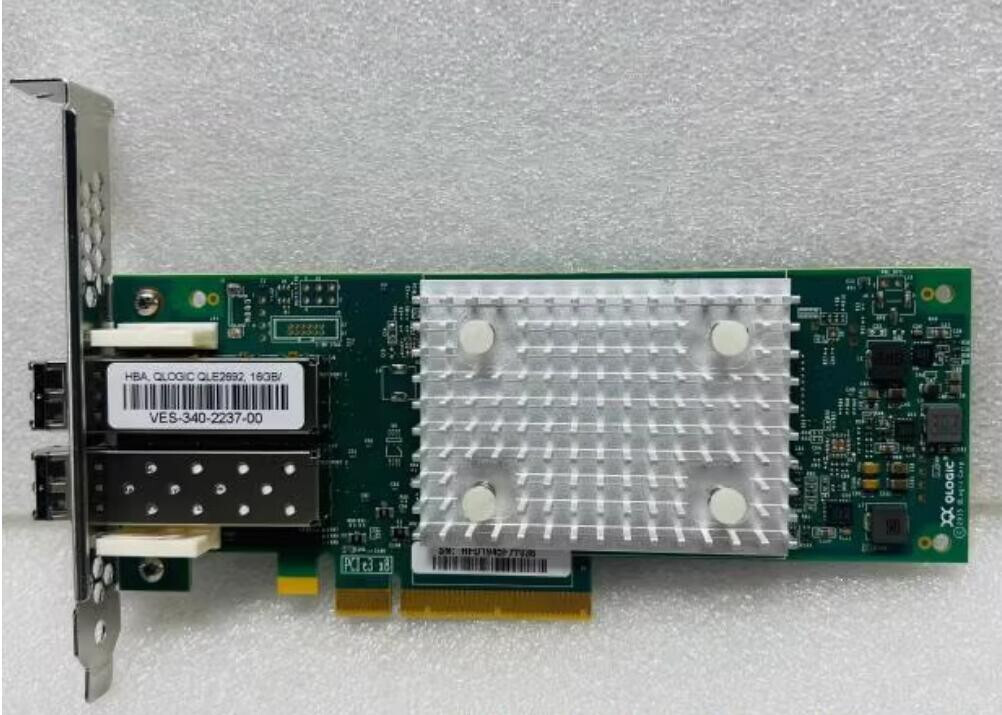 QLogic QLE2692-SR  16-GB Dual port Fibre Channel Host Bus Adapter with module