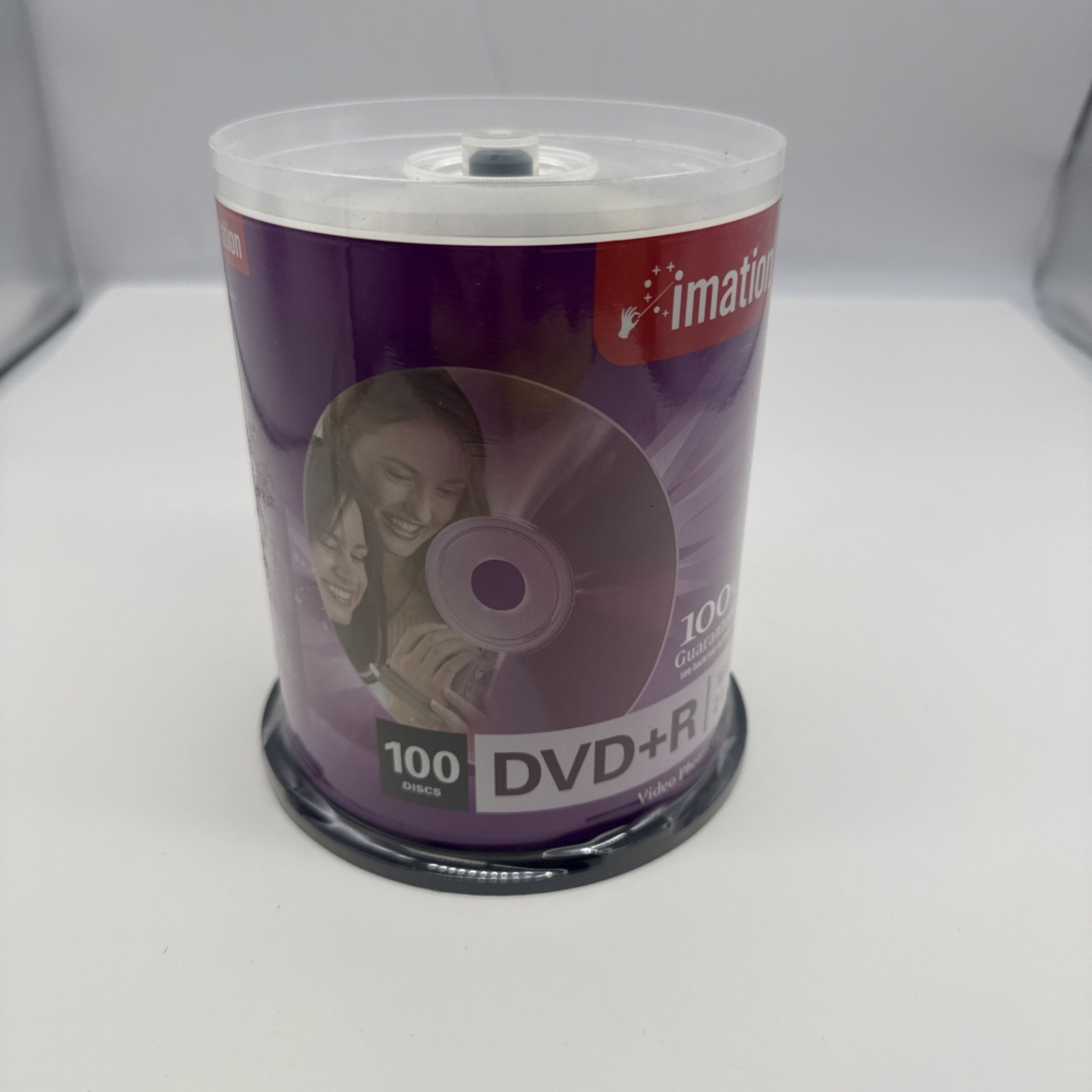 IMATION DVD+R 100 Pack 120min 1-16X Optical Media Storage New And Sealed