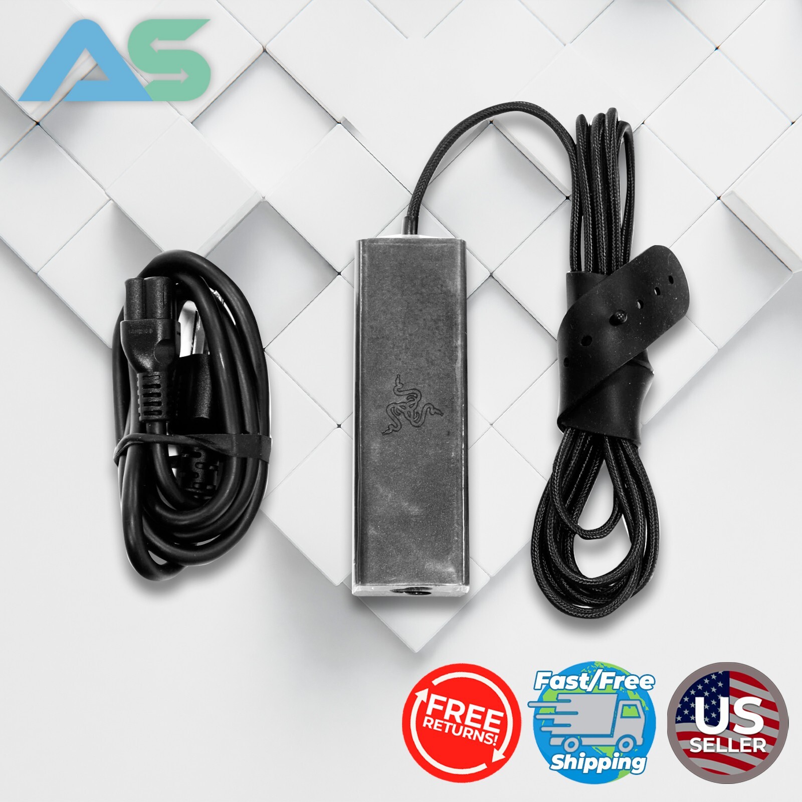 Genuine Razer 65W USB-C Adapter Charger for Razer Blade Stealth | RC30-02390100