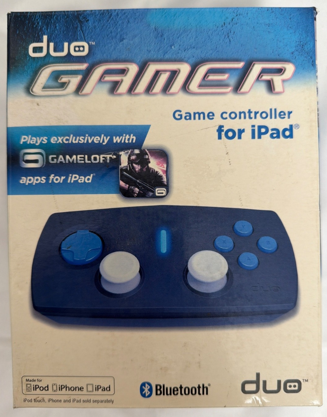 Duo Gamer Controller for iPad, iPhone and iPod Touch (Wireless) Gameloft 