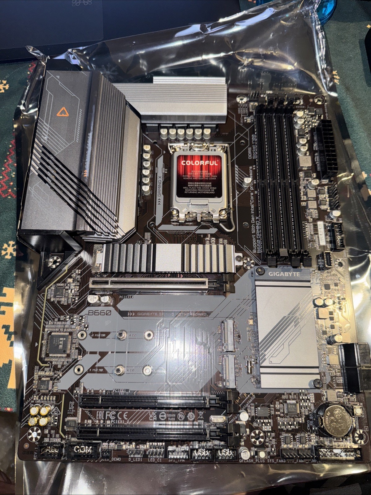 GIGABYTE B660 GAMING X Motherboard Intel 12th Gen DDR5 LGA 1700 ATX (Tested)