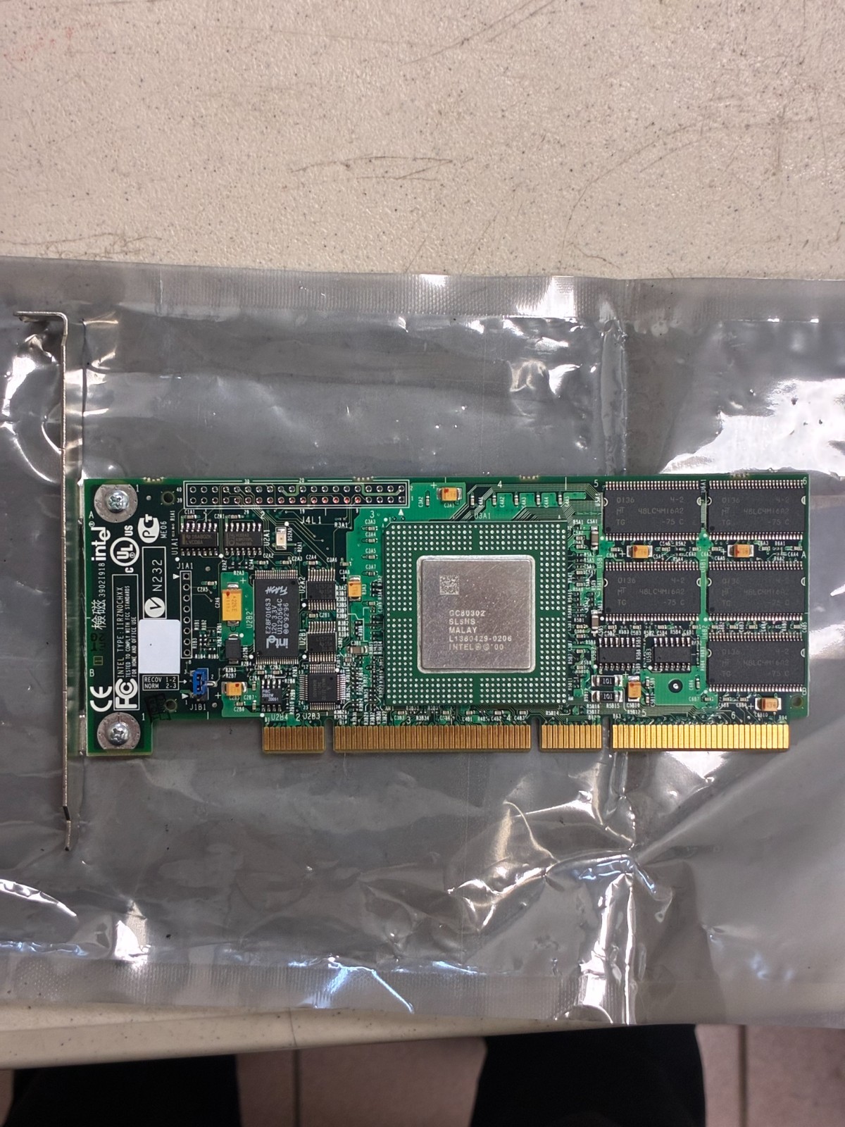 Intel Pentium Pro ISA Graphics Card Vintage 1990s CC80502