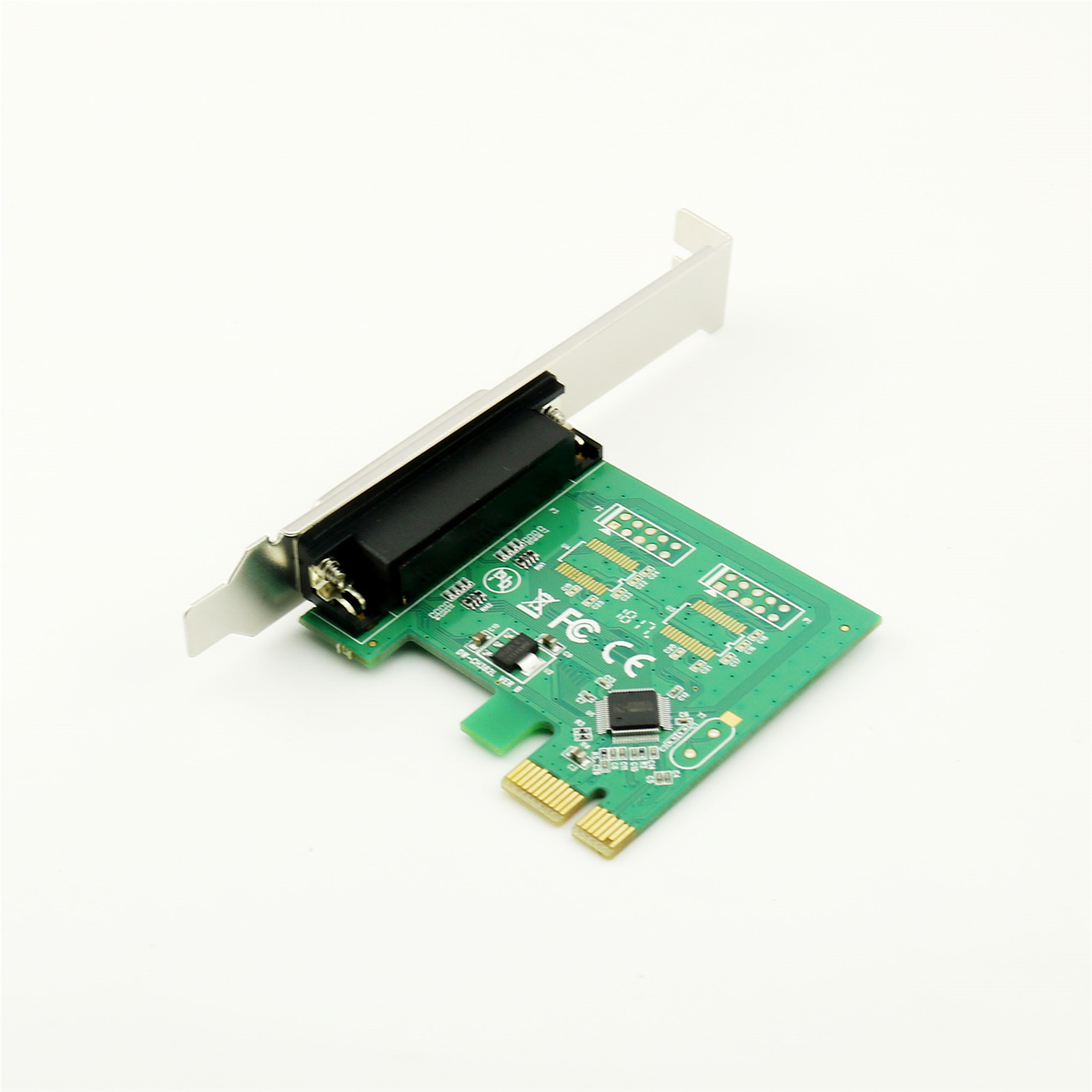 1pc DB25 25 Pin Printer Parallel Port to PCI-E Controller Card Adapter WIN10