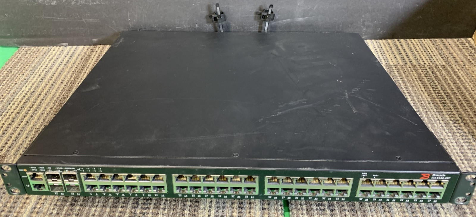Brocade ICX6450-48P 48-Port Switch 48 PoE+ 10GbE SFP UpLink