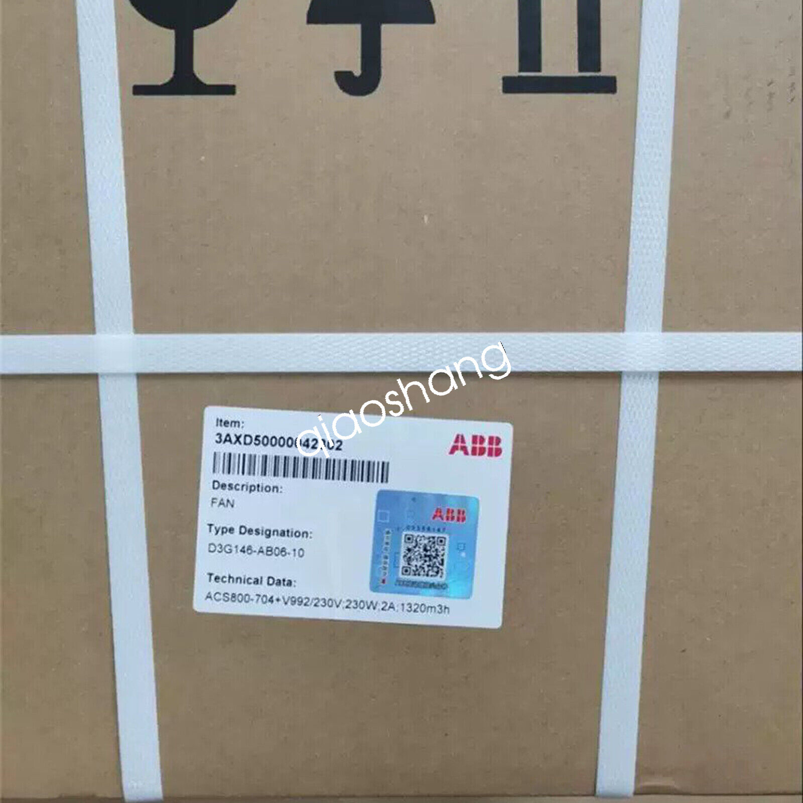 D3G146-AB06-10 ABB Inverter Cooling new via FedEx or DHL