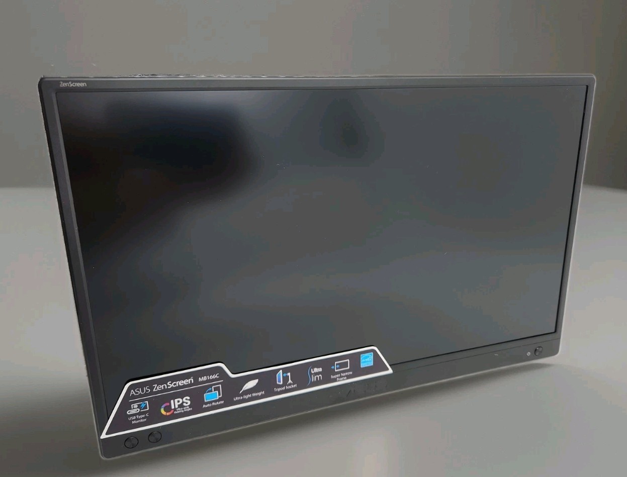 new ~ ASUS ZenScreen MB16C 15.6in Portable USB-C LCD Monitor FHD 60Hz 
