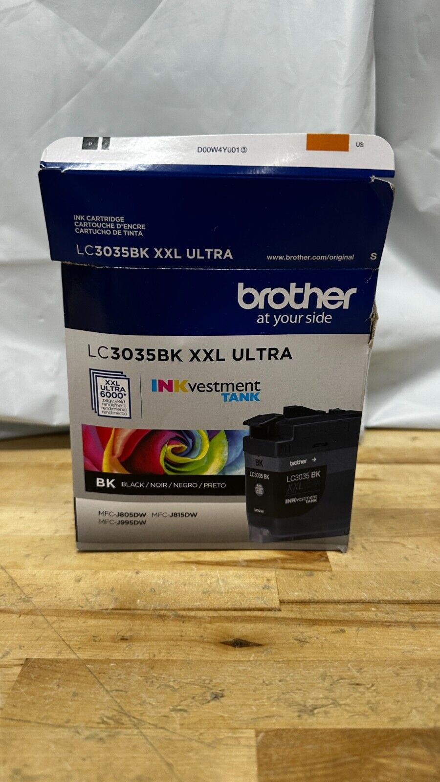 Brother LC3035BK XXL Ultra 6000 INKvestment Tank Ink Cartridge for MFC-J805DW