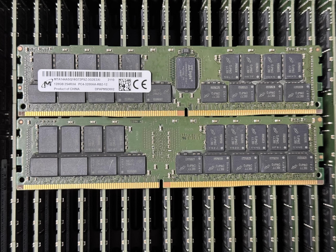 Micron 128GB DDR4 3200 MHz RDIMM Memory For SuperMicro AMD Epyc/Intel CPU Server