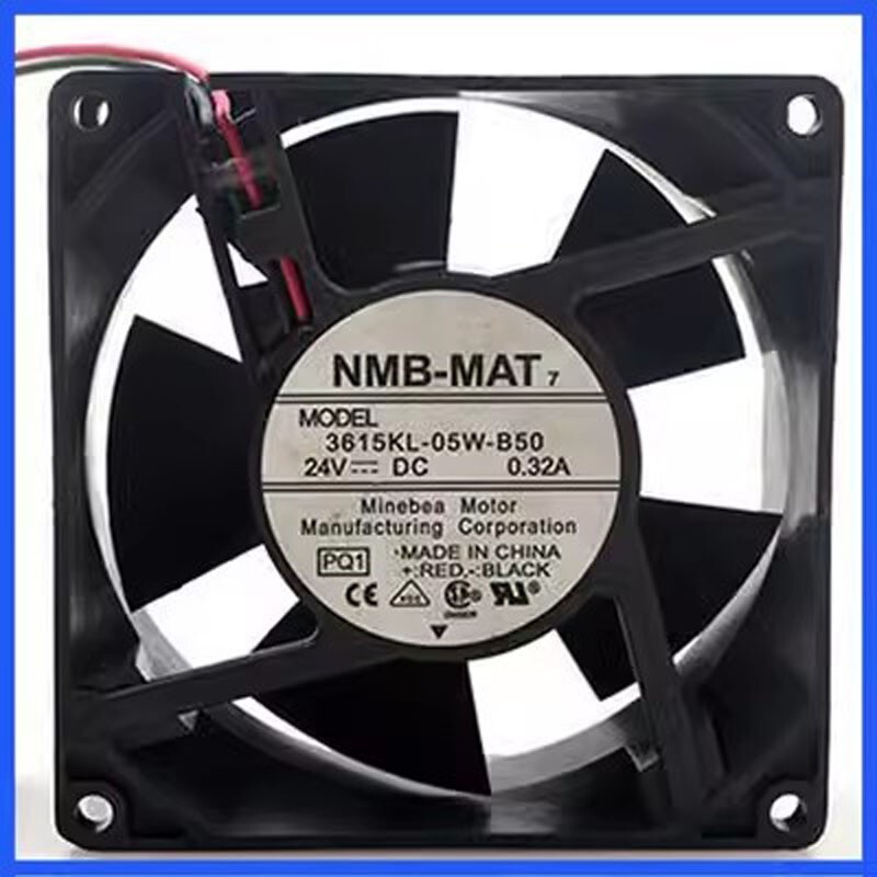 NMB 3615KL-05W-B50 9238 DC24V 0.32A 9CM 2-Wire Inverter Cooling Fan