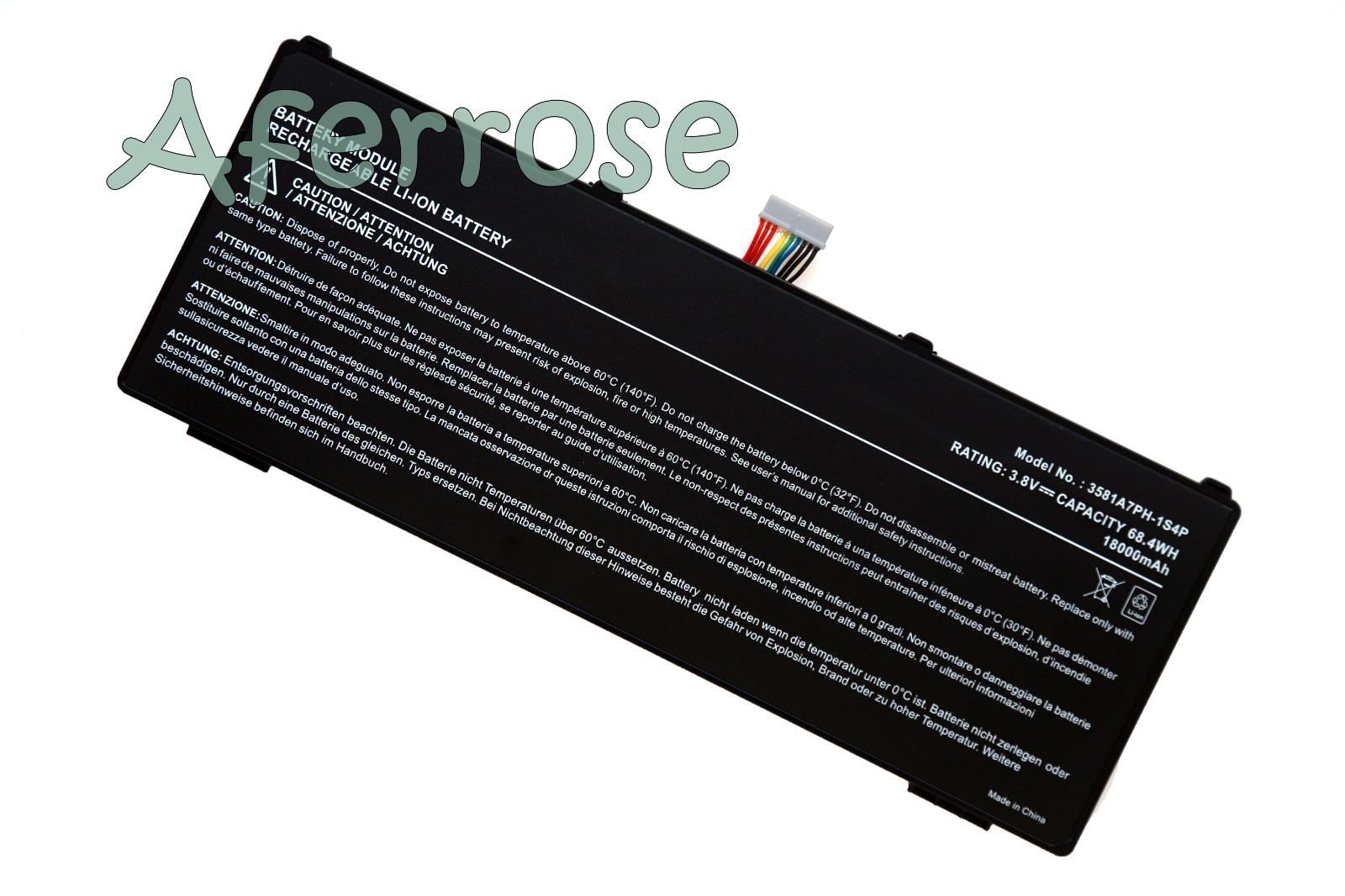 New Original 3581A7PH-1S4P 18000mAh 3.8V Battery for Autel Diagnostic Scan