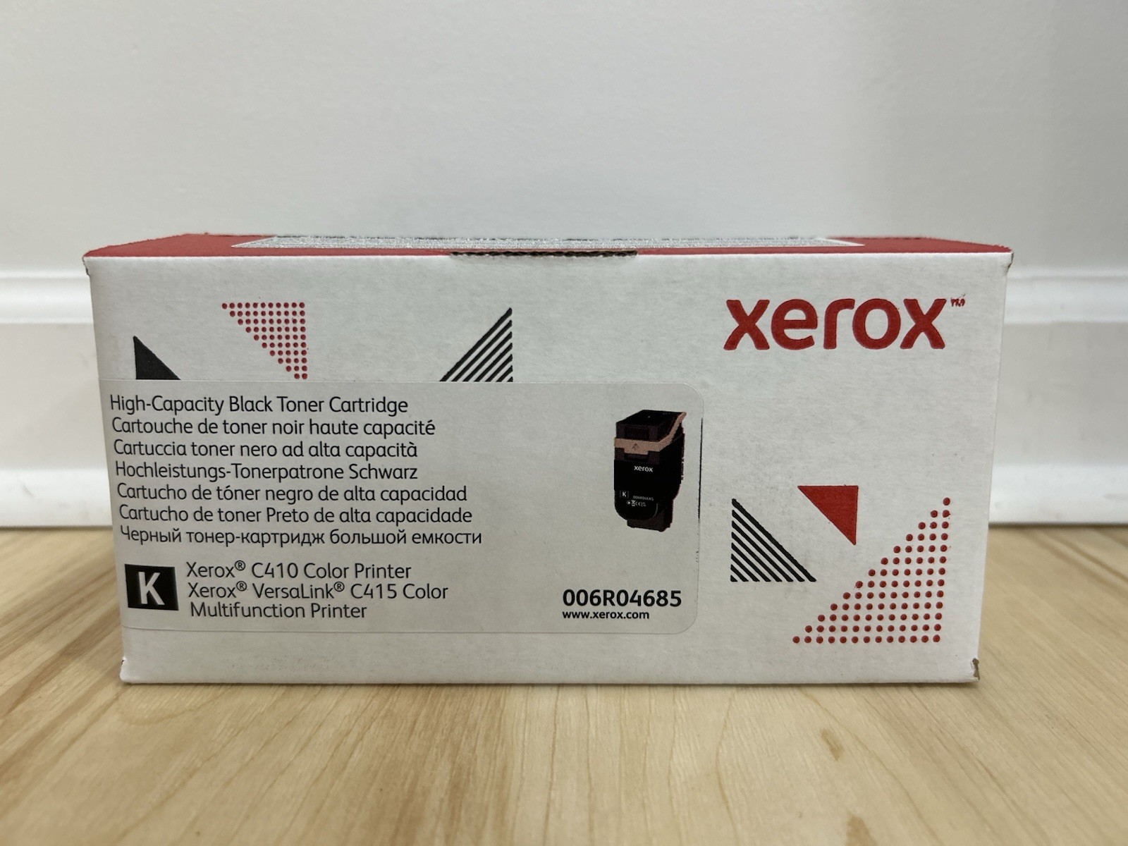 Xerox Original High Yield Laser Toner Cartridge Black 006R04685