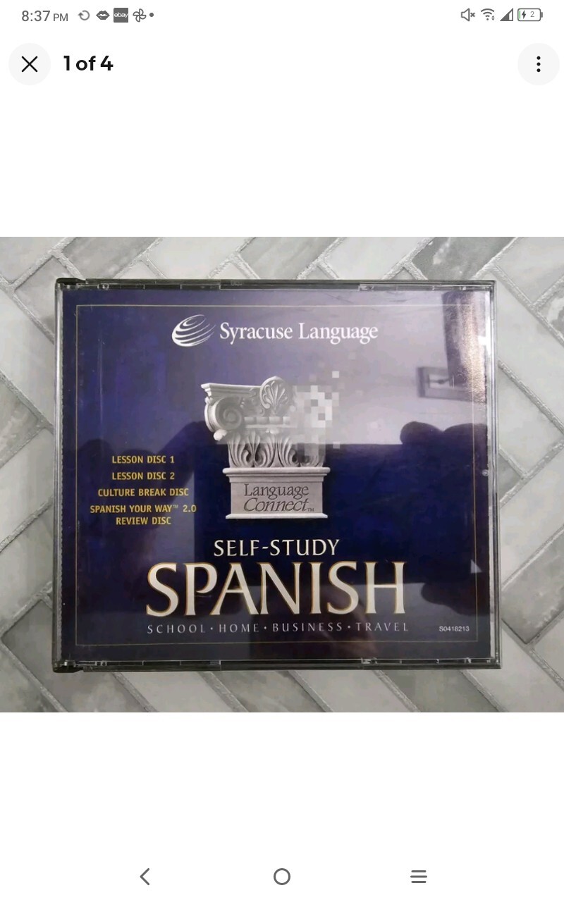 Syracuse Language Self-Study Spanish CD Set - School | Home | Business | Travel 