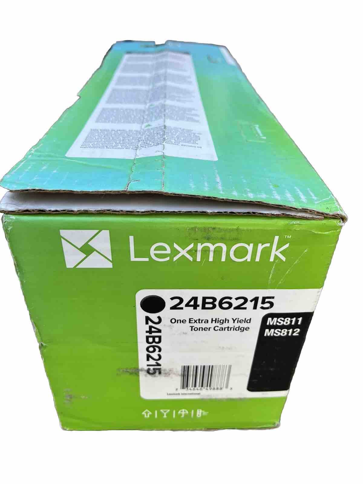 Lexmark 24B6215 Black Extra High Yield Toner Cartridge 24B6210 MS711 MS811 MS812