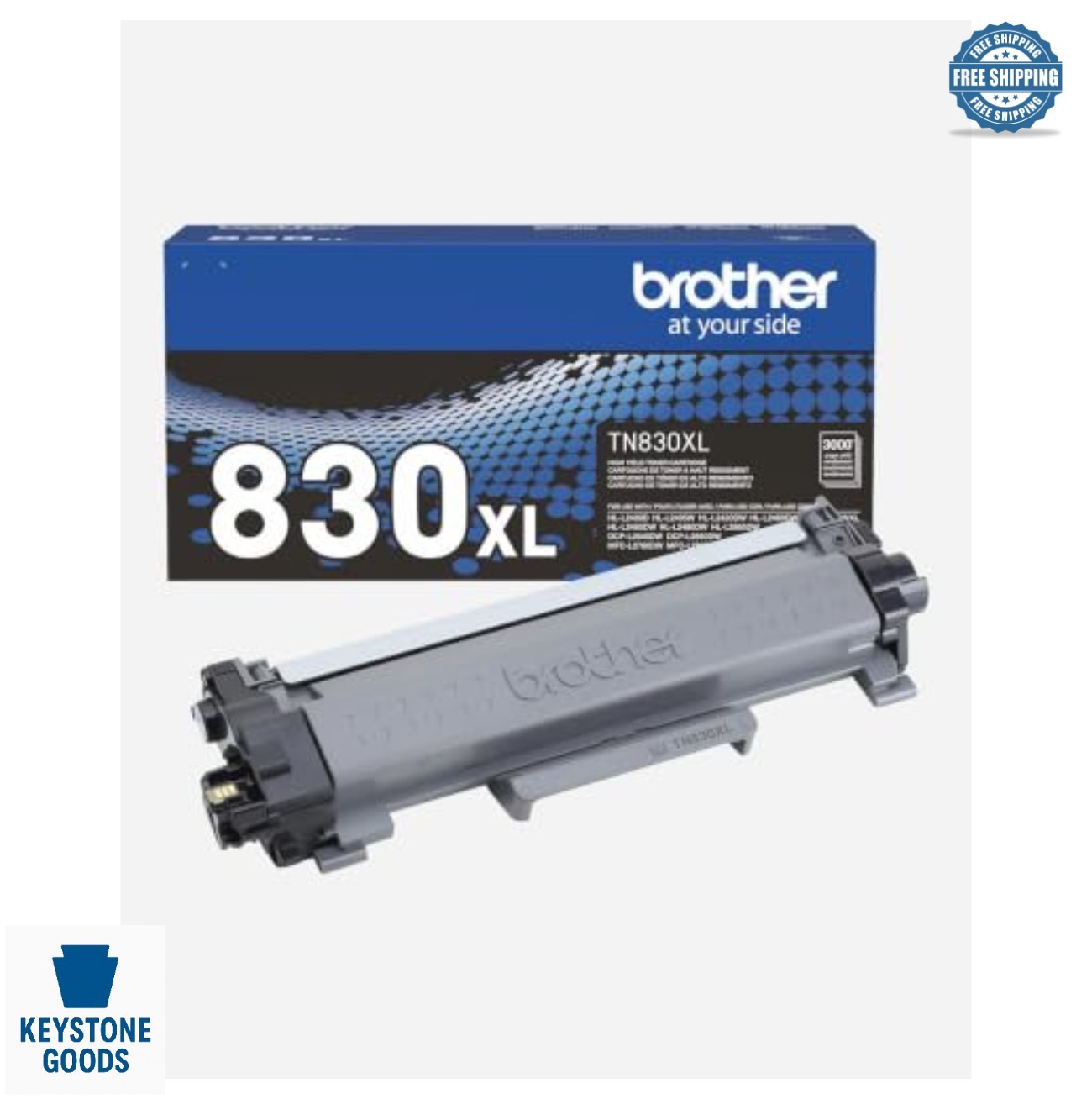 Toner Cartridge Black High Yield 3000 Pages Monochrome Laser Printer Office Use
